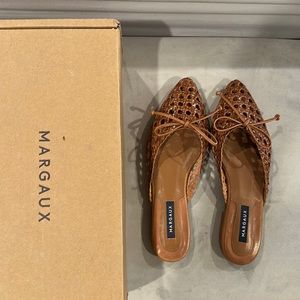 Brand new Margaux woven ballet mules 37